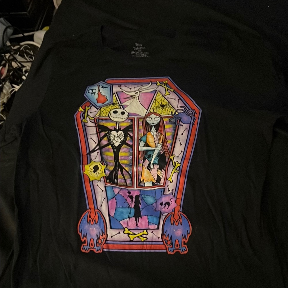 Nightmare Before Christmas fitted tee